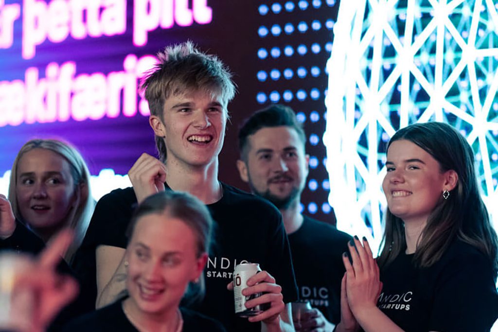 sinh viên Iceland tham gia Vísindaferð